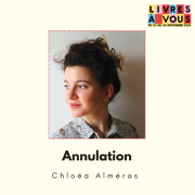 Annulation de la venue de Chloé Alméras