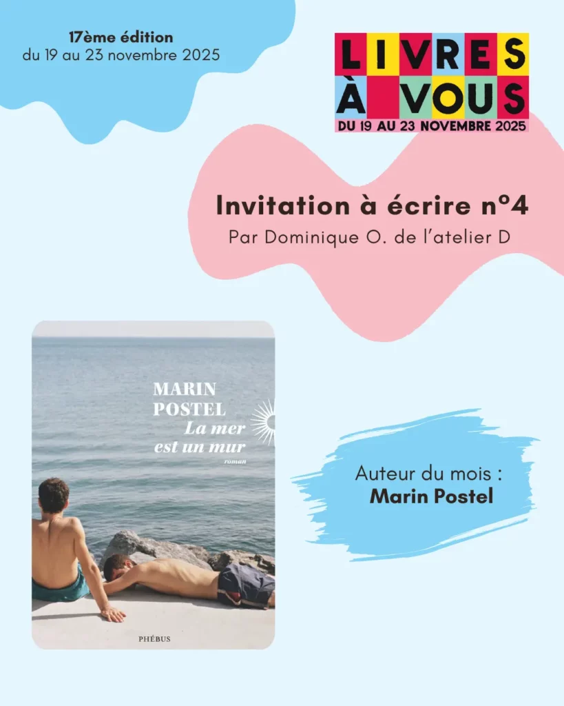 4ème invitation à écrire